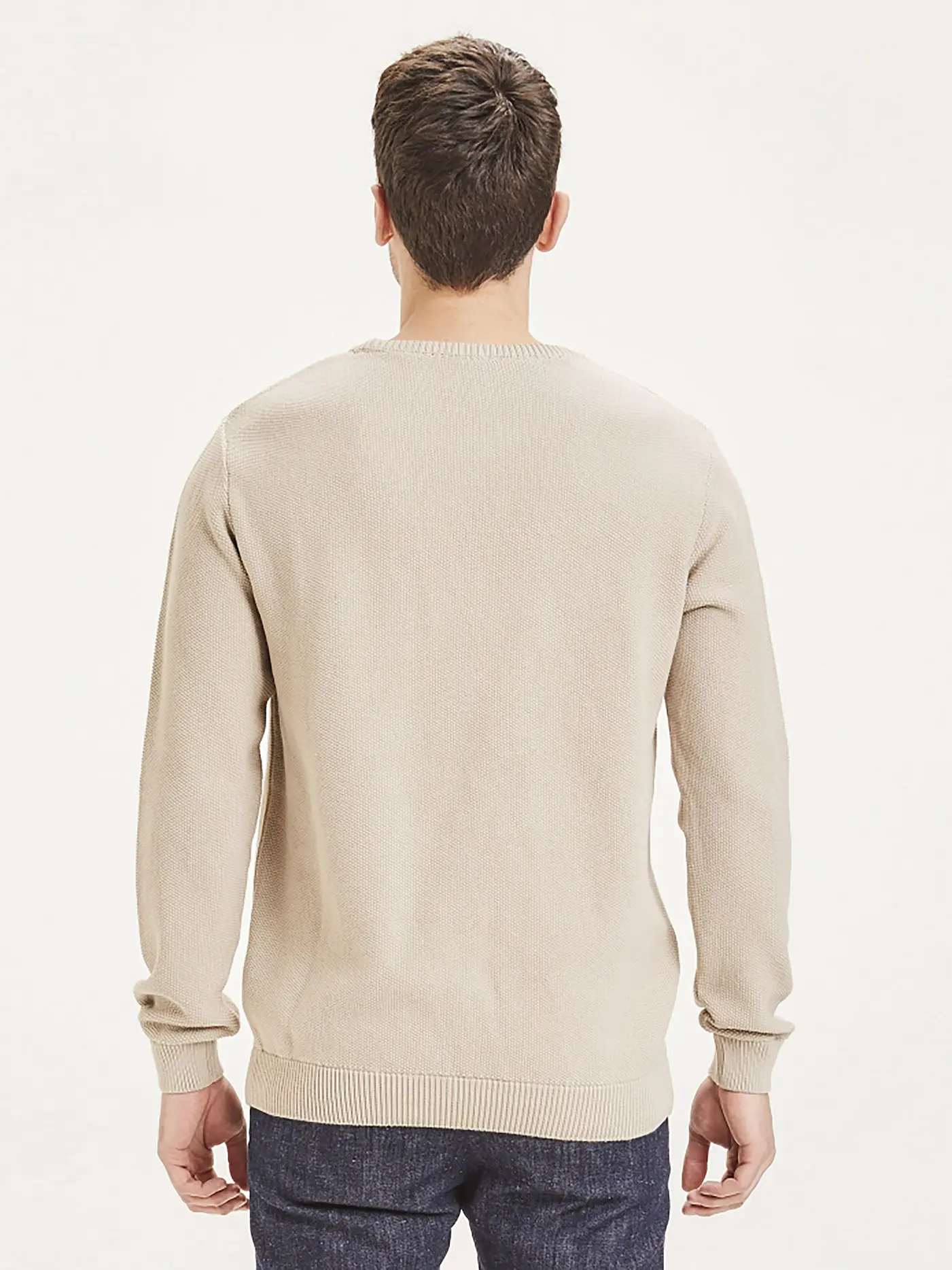 KNOWLEDGE COTTON APPAREL | Pullover Regular Fit | beige